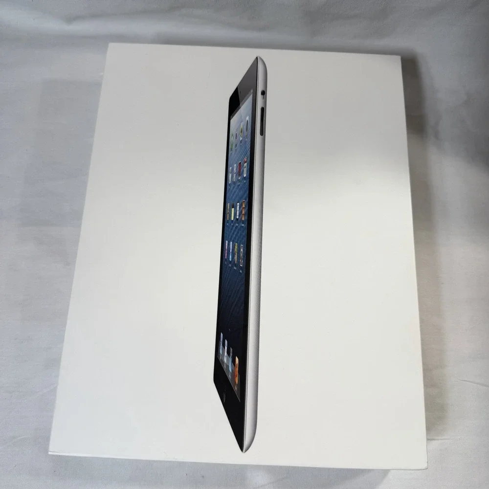 Apple iPad 4th Generation EMPTY BOX With Stickers, Reset Tool Model A 1459